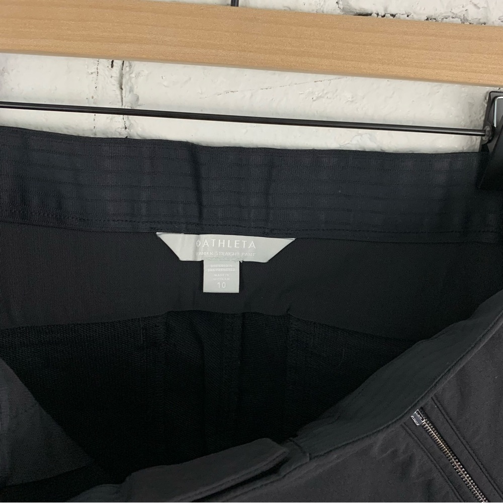 Athleta Black Straight Leg Pants - Picture 7 of 13